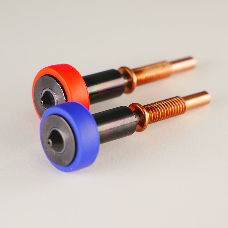 E3D V6 Brass, Plated Copper, Hardened Steel, NozzleX, and ObXidian Nozzles