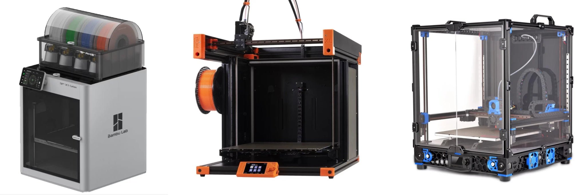 CoreXY Printers Compared: Bambu X1 Vs Prusa XL Vs Voron 2.4, Which Is Best? - 3docity