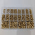 Brass Threaded Heat Set Inserts Kit M2/M3/M4/M5/M6 (1000pcs) - 3docity