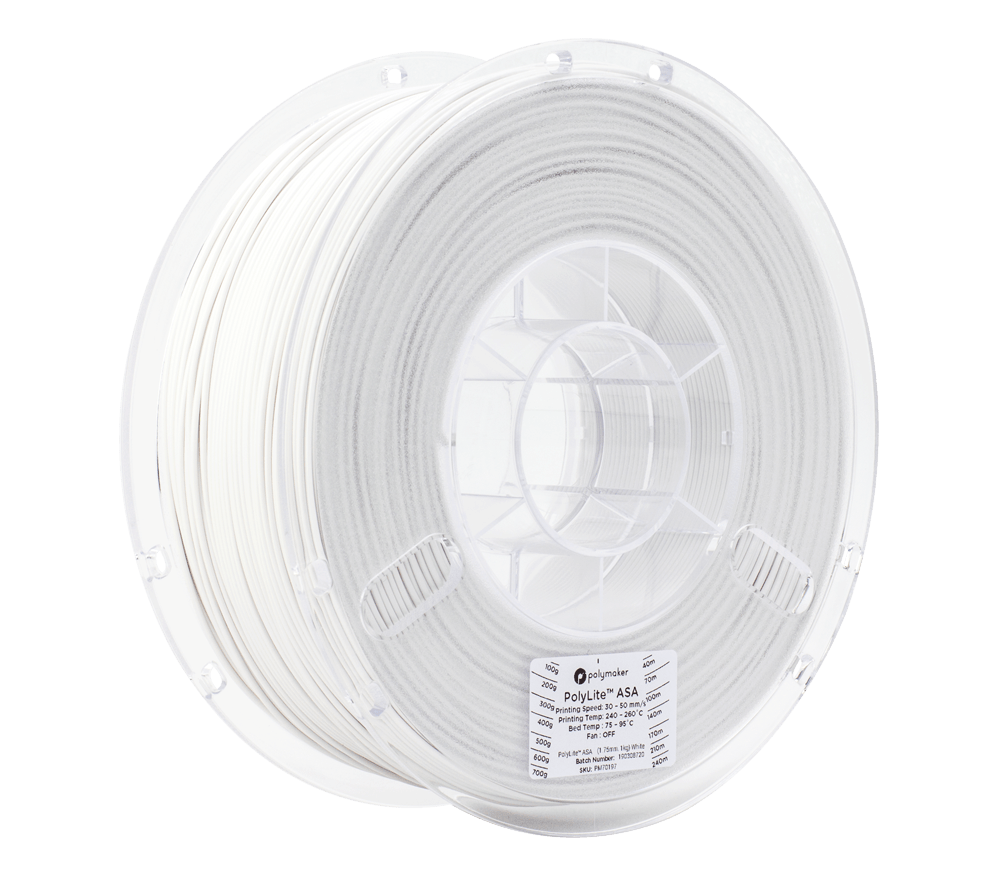 PolyMaker PolyLite™ ASA 1.75mm Filament 1kg Spool - 3docity