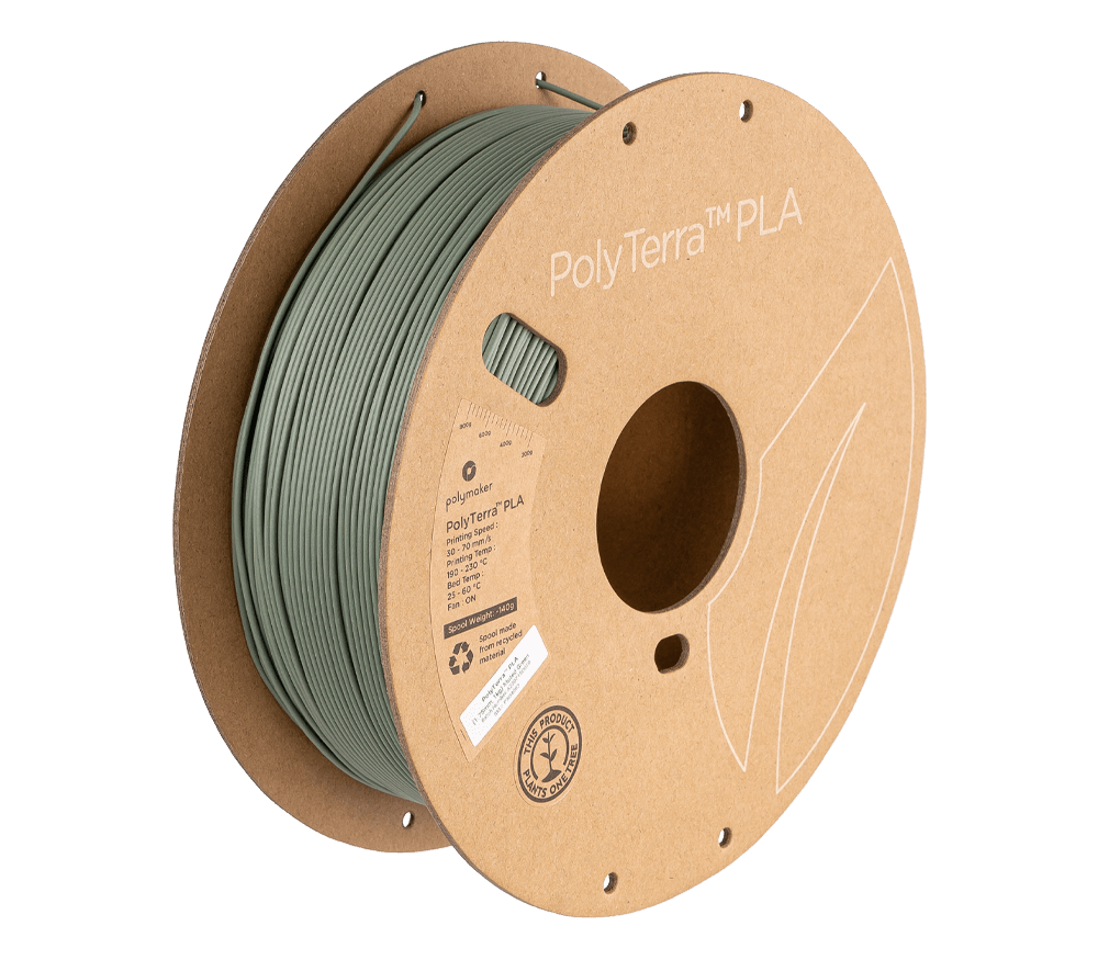 PolyMaker PolyTerra™ PLA 1.75mm Filament - 3docity