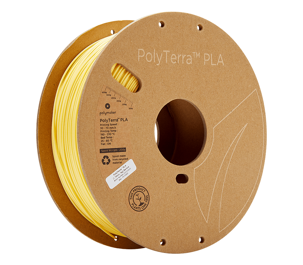 PolyMaker PolyTerra™ PLA 1.75mm Filament - 3docity