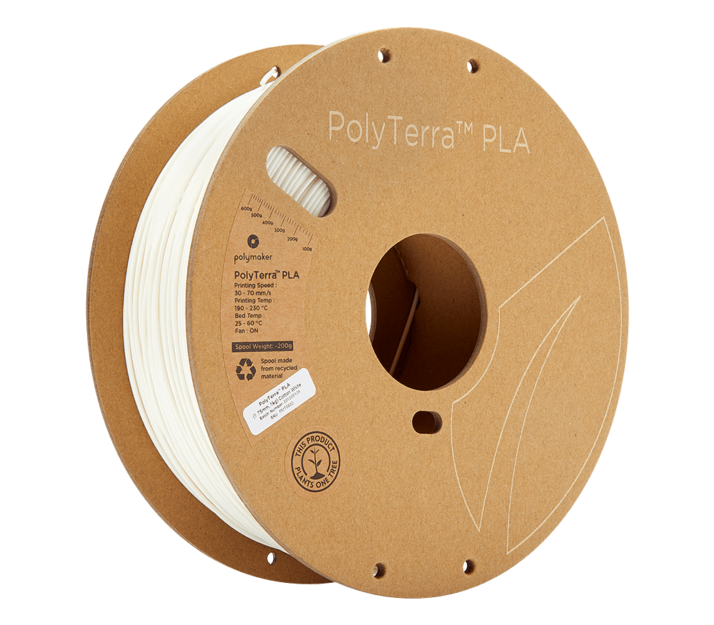 PolyMaker PolyTerra™ PLA 1.75mm Filament - 3docity