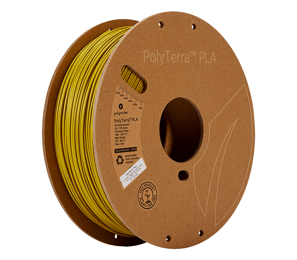 PolyMaker PolyTerra™ PLA 1.75mm Filament - 3docity