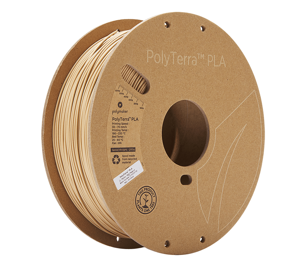 PolyMaker PolyTerra™ PLA 1.75mm Filament - 3docity