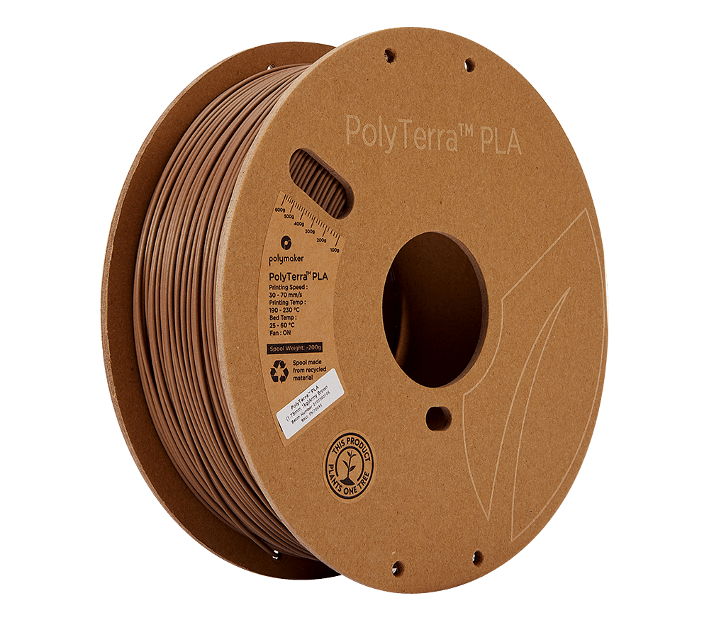 PolyMaker PolyTerra™ PLA 1.75mm Filament - 3docity