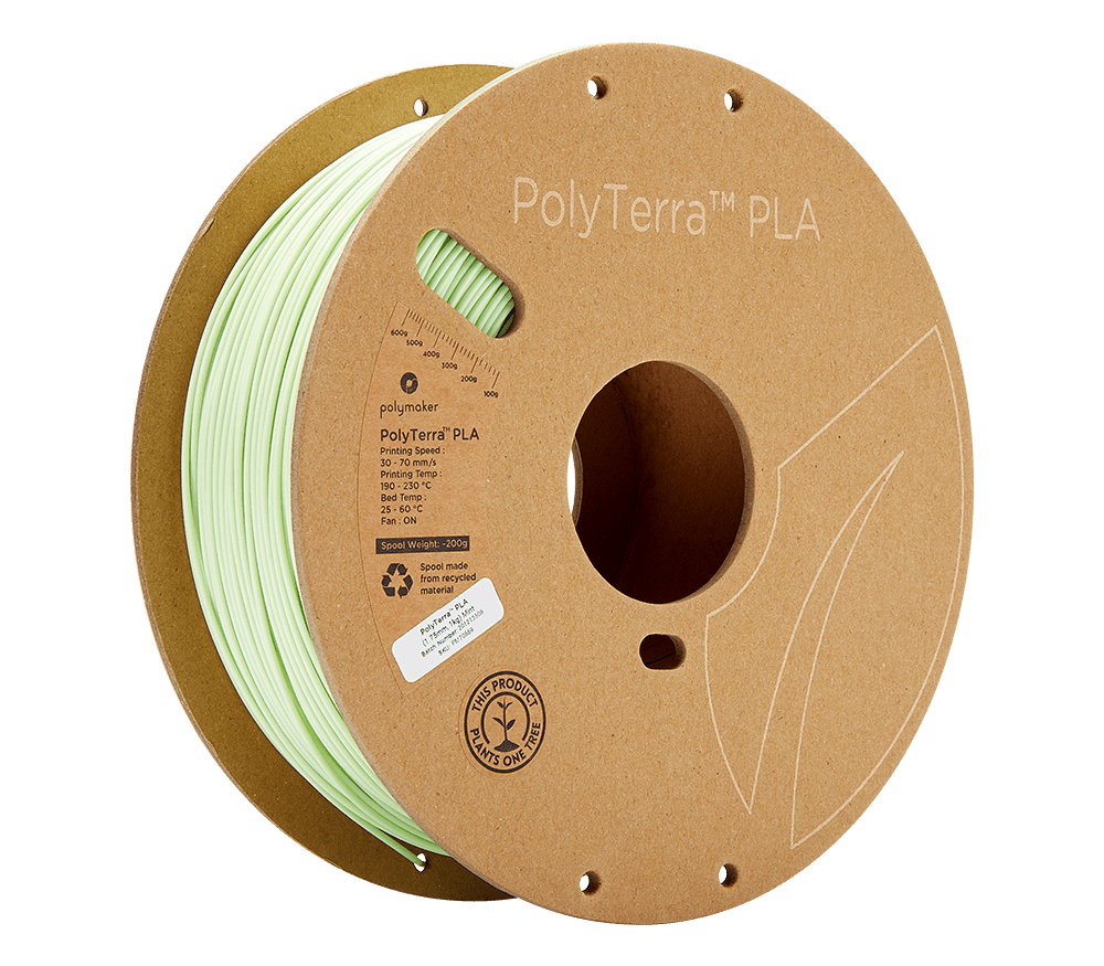 PolyMaker PolyTerra™ PLA 1.75mm Filament - 3docity