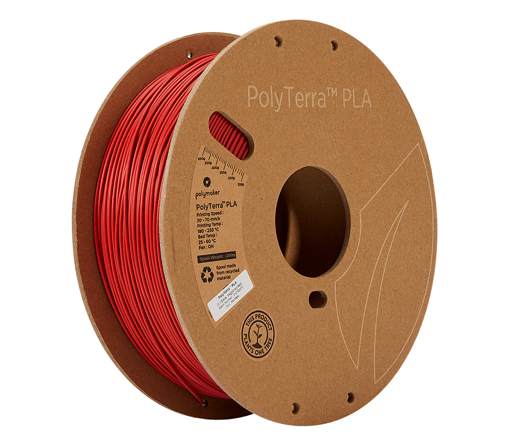 PolyMaker PolyTerra™ PLA 1.75mm Filament - 3docity