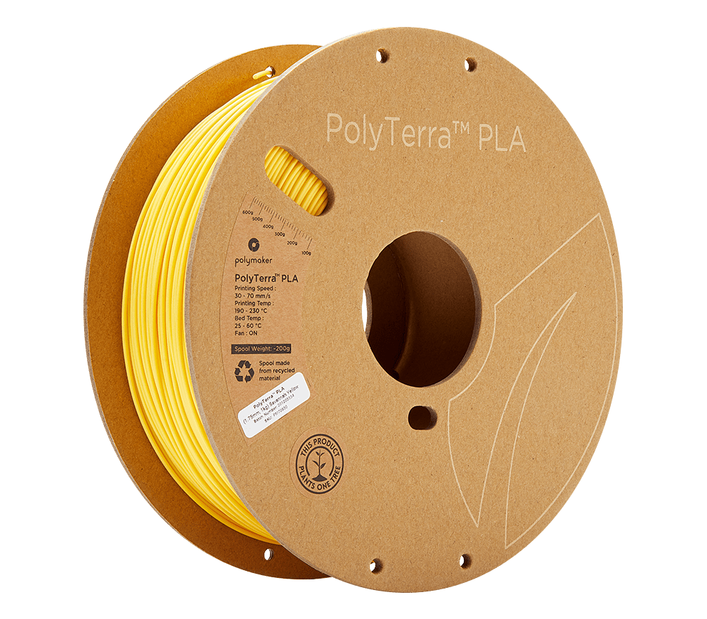 PolyMaker PolyTerra™ PLA 1.75mm Filament - 3docity