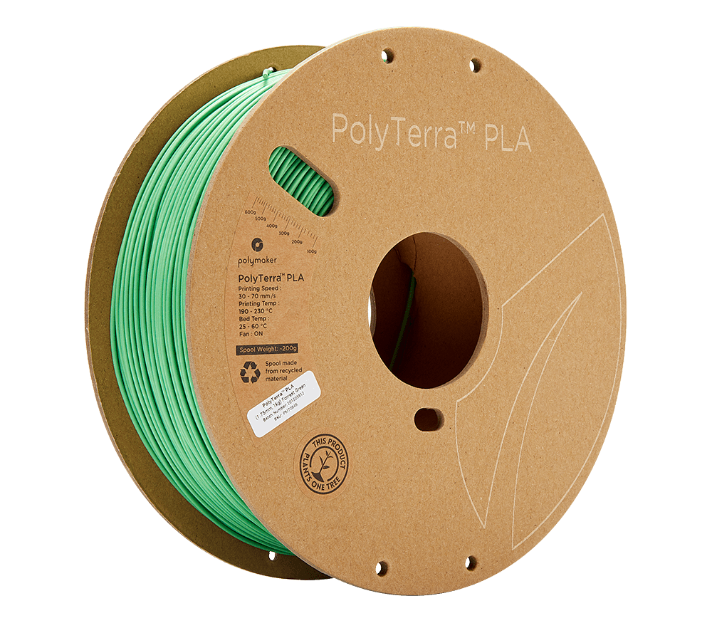 PolyMaker PolyTerra™ PLA 1.75mm Filament - 3docity