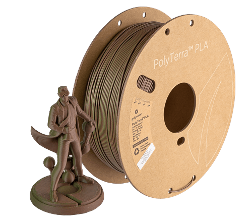 PolyTerra Dual Matte PLA 1.75mm 1kg Filament - 3docity