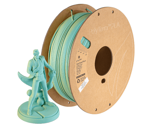 PolyTerra Dual Matte PLA 1.75mm 1kg Filament - 3docity