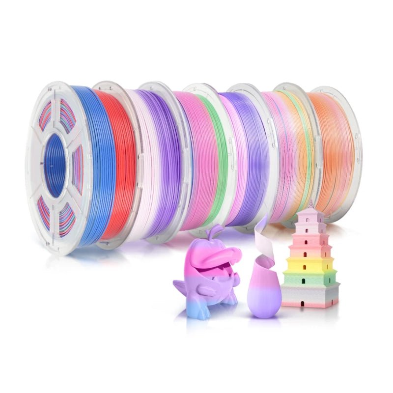 Sunlu PLA Rainbow 1.75mm Filament 1kg Spool - 3docity